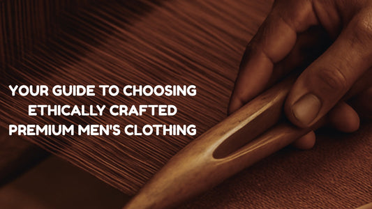 Your Guide to Choosing Ethically Crafted Premium Men's Clothing